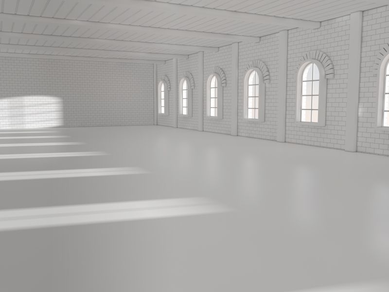 Industrial Ceiling Painting