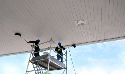 Industrial Ceiling Painting
